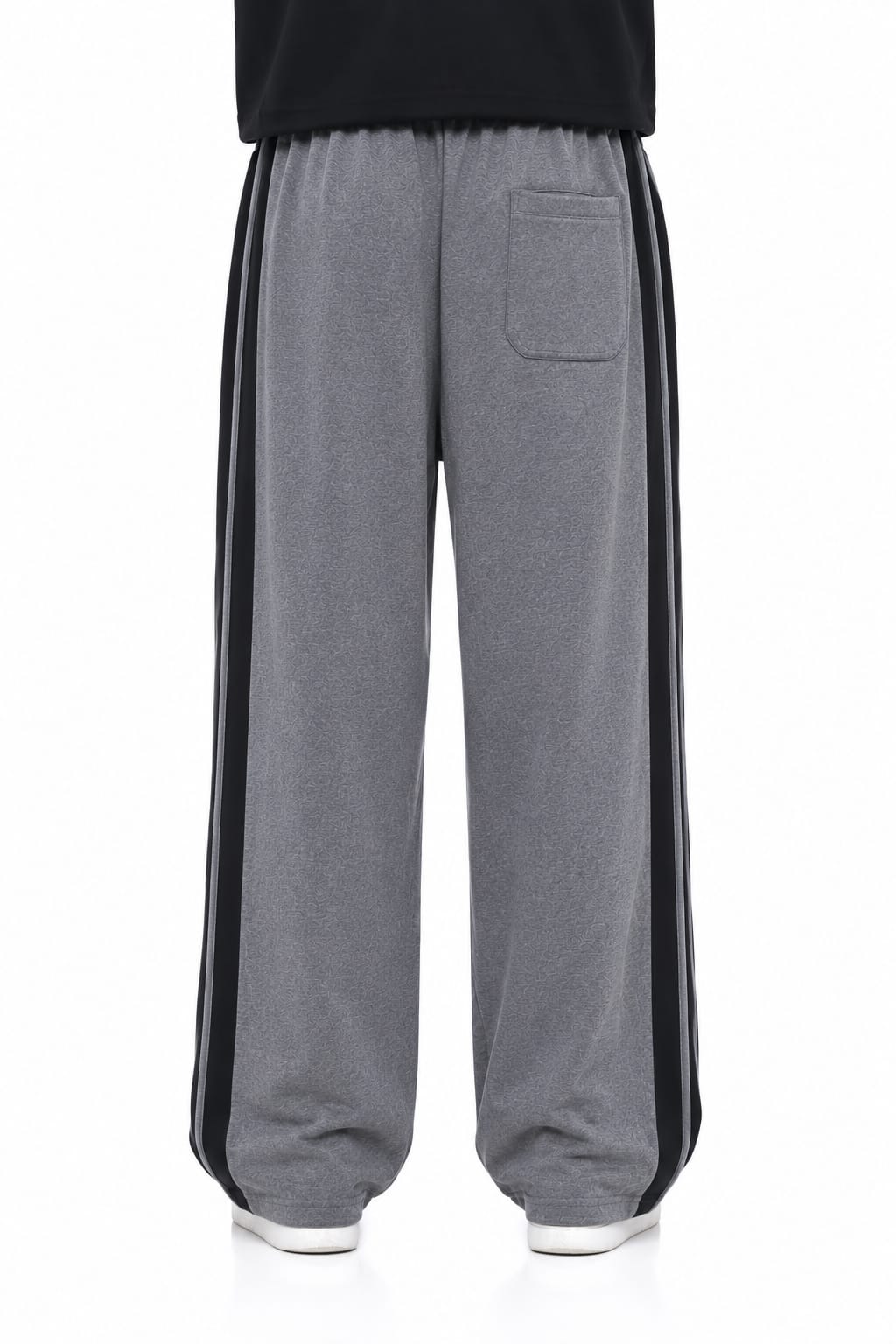 Relaxed Fit Triple Stripe Trousers Grey